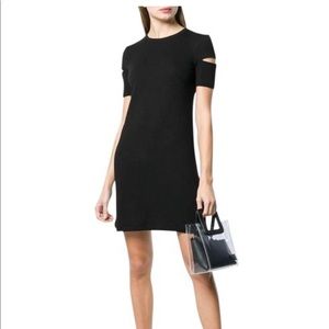 Helmut Lang short sleeve dress Large